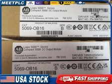 New Sealed Allen Bradley 5069-OB16 CompactLogix DC Output Module SER BCA STOCK