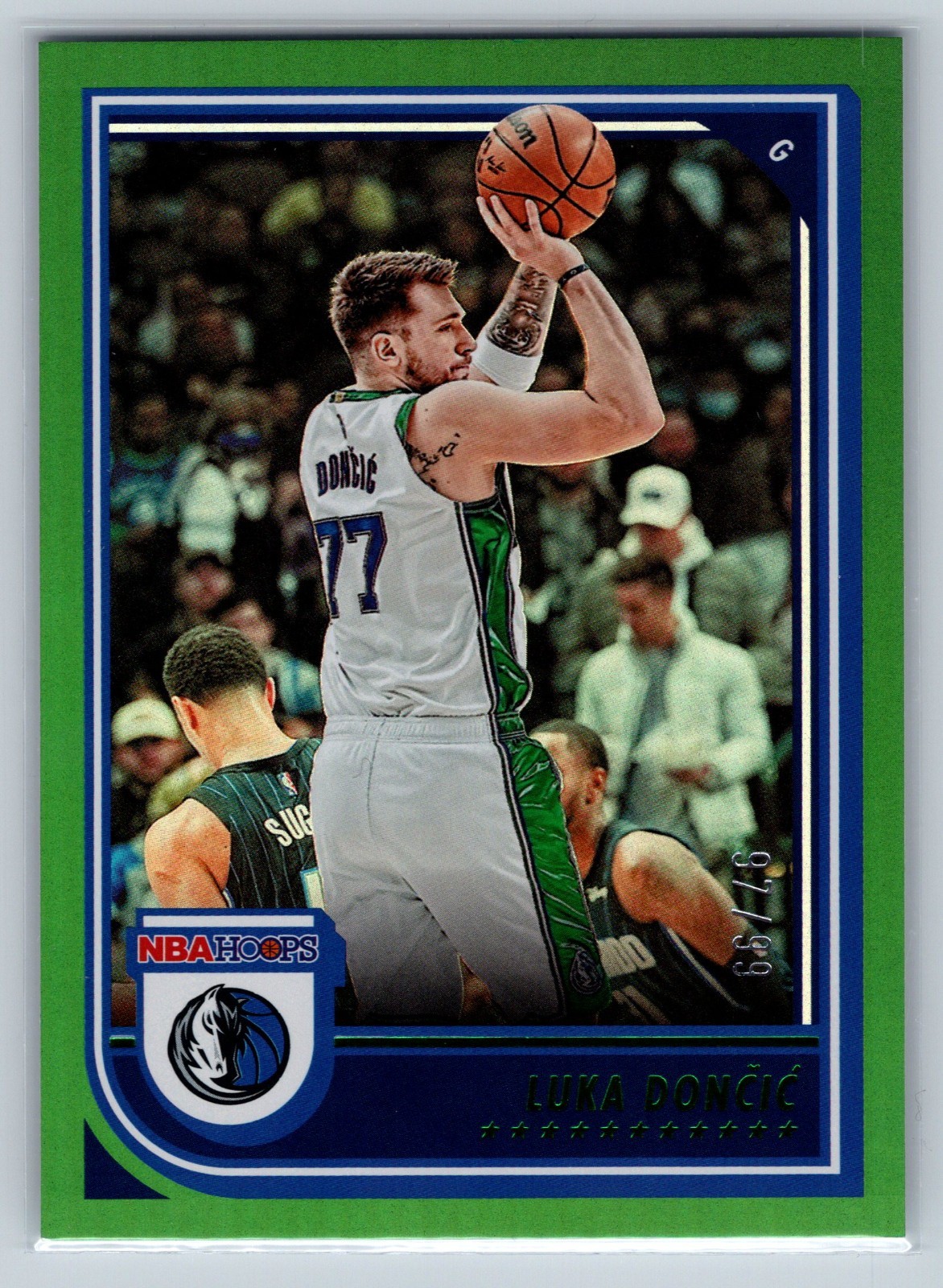2022-23 Panini NBA Hoops Luka Dončić Doncic Green /99