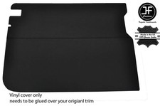 Noir Couture Côté Coulissant Porte Carte Vinyle Housse Pour VW T25 T3 Westfalia