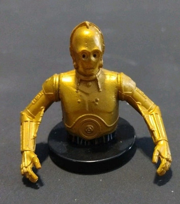 Star Wars Miniature R2-D2 And C3-PO Robot bust by Chimos action