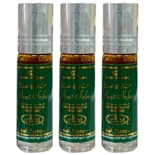 3 Pack Saat Safa Al Rehab Roll On 6mL Each Perfume Oil Concentrated