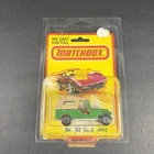 Matchbox Superfast No 53 CJ-6 JEEP Green W/Yellow Interior 1980 Lesney England
