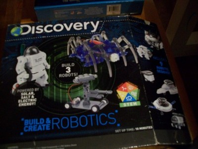 Discovery build and create robotics
