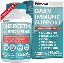 Quercetin Bromelain Immune Support Supplement