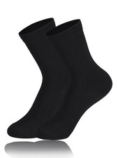 Unisex Boys Girls Kids Youth Socks 6-12 Years Combed Cotton Anti Odor Crew