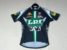 Bergamo Cycling Jersey Road Bike Pockets Men M-L See Measurements Made In Italy 