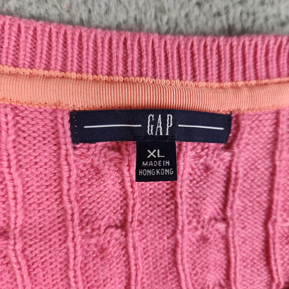 Suéter GAP Mujer Extra Grande Tejido con Cable Angora Pelo de Conejo Pullover Suave Cálido Foto 3 de 4