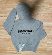 Essentials Dark Oatmeal Kids Hoodie
