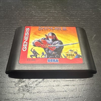 Shinobi III: Return of the Ninja Master (Sega Genesis, 1993) Game
