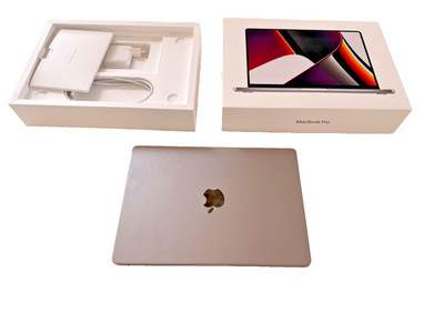 Apple MacBook Pro 14'' M1 Max 32GB 2TB SSD Silber, top Zustand