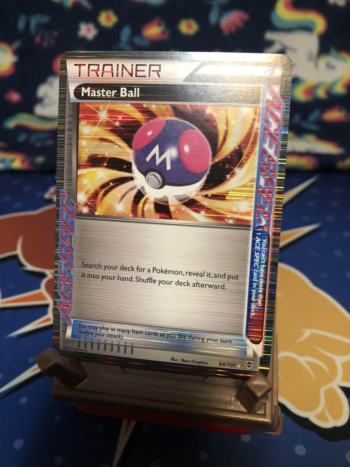 Master Ball Ace Spec 94/101 Plasma Blast Holo