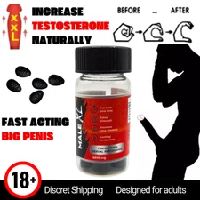 NEW MALE XL Black Pills – Fast Acting Male Power, Control & Lasting Performance