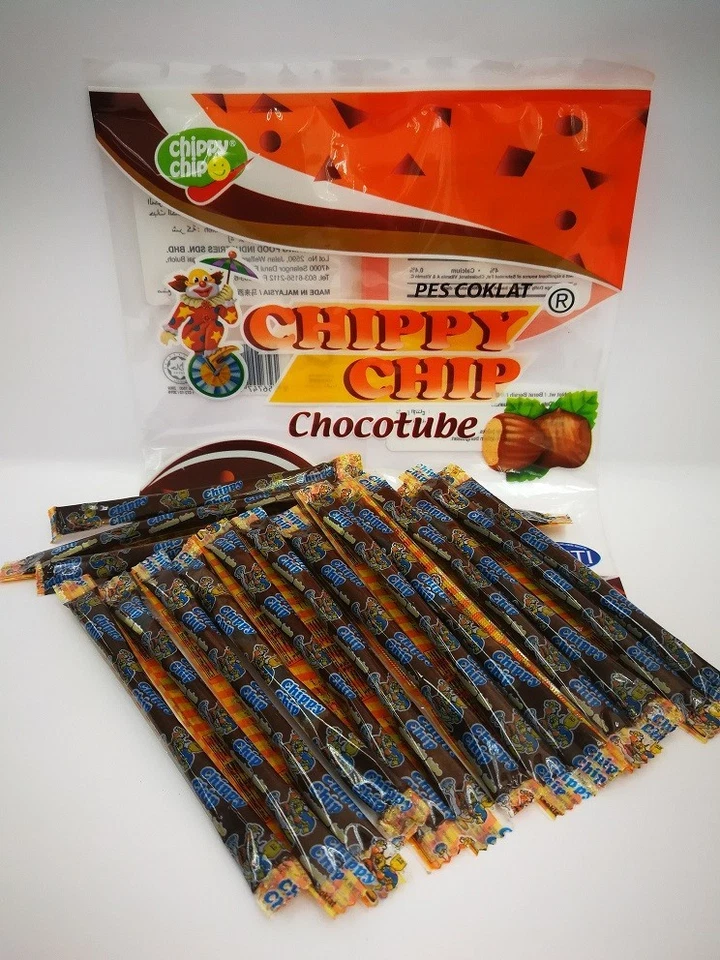 Chippy Chip Chocotube Chocolate Choco Tube Malaysia Like Choki Choki - Image 4 of 4