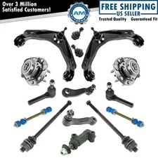 Front Wheel Bearing Hub Assembly Upper Control Arm Kit 4x4 ABS 8Lug for GM