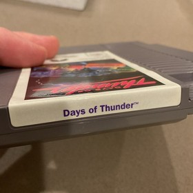 Days of Thunder Nintendo NES Completo CIB Caja Manual Aut&eacute;ntico