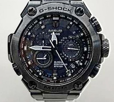 Casio G-SHOCK MR-G MRG-G1000B GPS Tough Solar Hybrid Solar Titanium Watch Japan