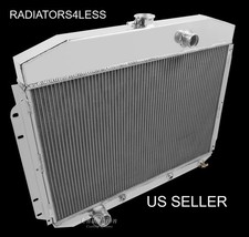 New 3 Row All Aluminum Radiator 61 62 63 64 Ford Truck Pickup V8 Engines