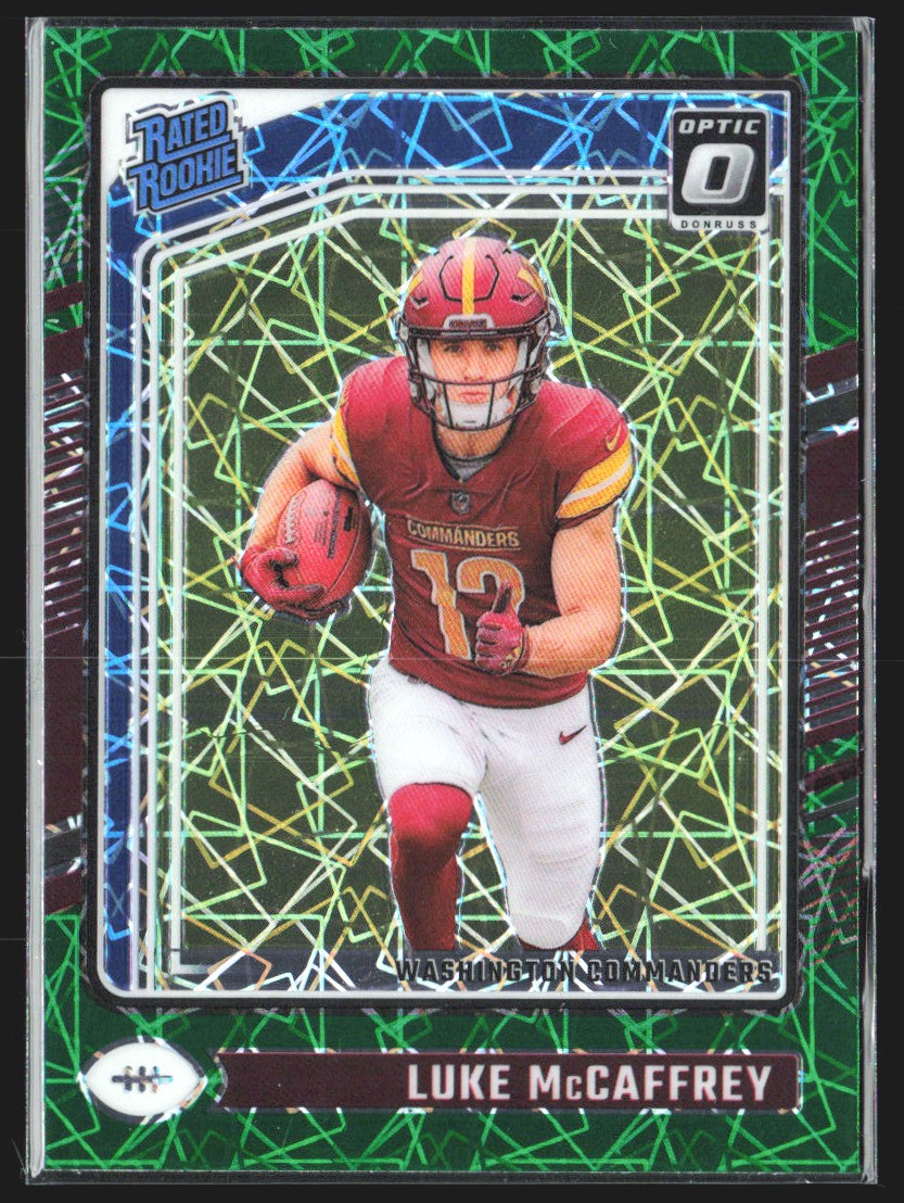 2024 Panini Optic Luke McCaffrey Rookie #268