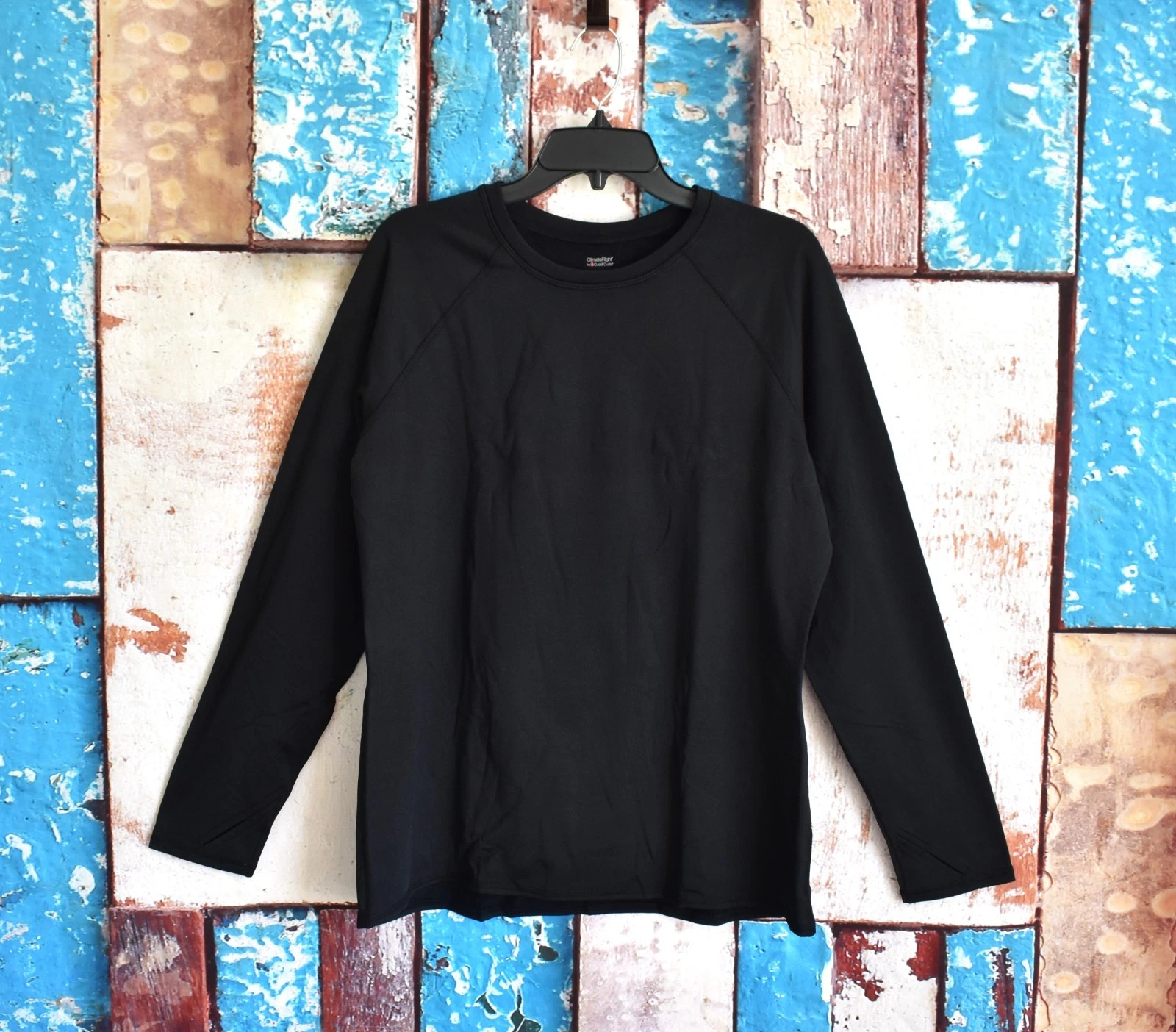 Women's ClimateRight by Cuddl Duds Plush Warmth Mock Neck Base Layer Top XLARGE