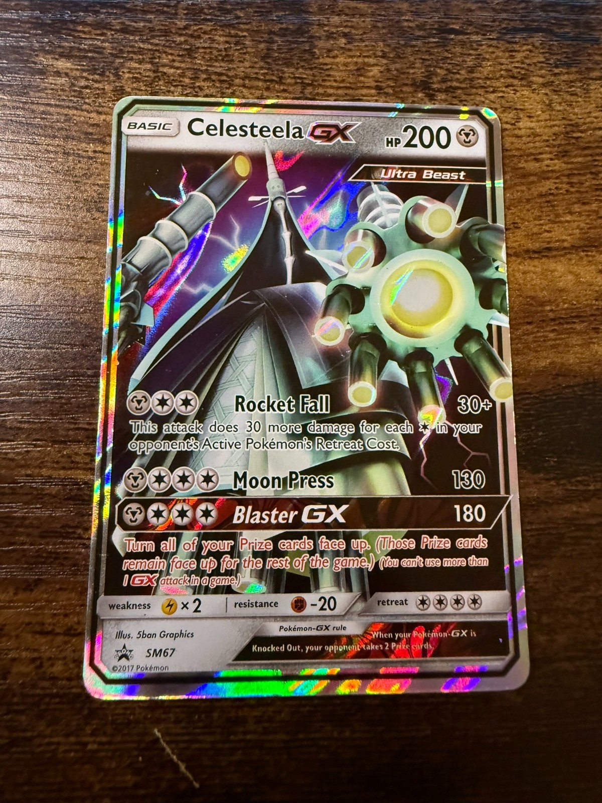 Celesteela GX SM67 Sm Holo MP