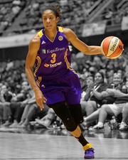 Wnba Los Angeles Sparks Candace Parker Glossy Photo Spotlight Poster Print 8x10