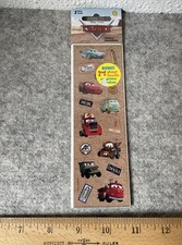Sandylion Disney Pixar Cars Sticker Sheet w/ Bonus 2nd Sheet