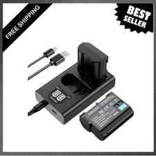 EN-EL15C Battery Charger Kit for Nikon Z6 Z7 Z8 D7500 D7000 D7200 D500 D600 D610