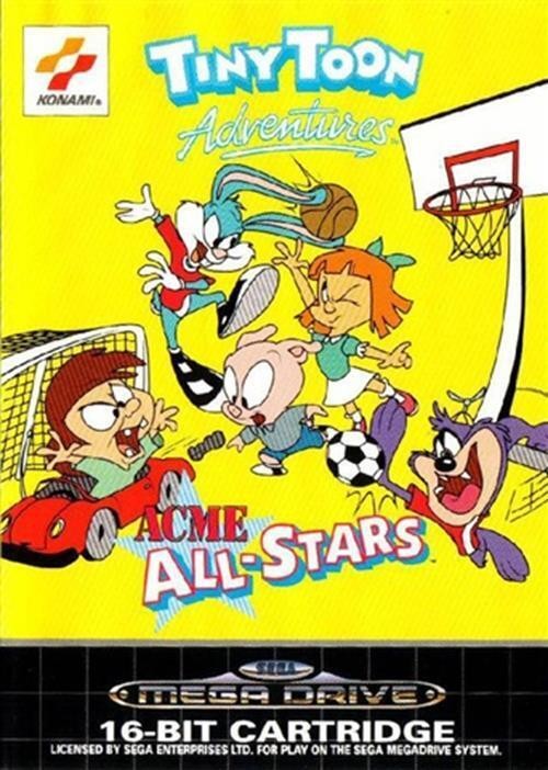 Tiny Toon Adventures ACME All-Stars - Sega Mega Drive Action Videospiel OVP