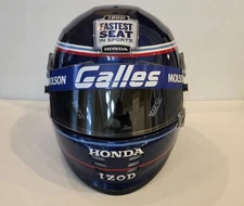 Al Unser Jr IZOD Indycar Sparco full size helmet 