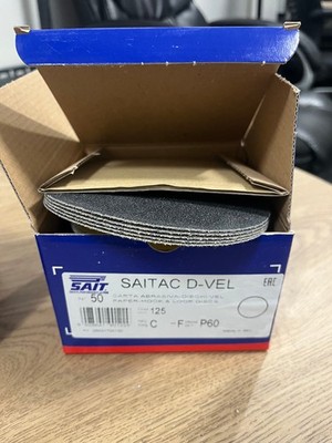 BOX Sait Schleifpapierscheiben P60