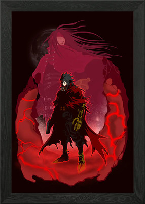 Vincent Valentine Final Fantasy VII Gerahmtes Wandbild Poster Leinwanddruck Bild