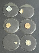 LOT OF 6 GLASS POCKET WATCH CRYSTALS SIZE 20 REPLACEMENT PARTS