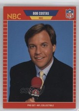 1989 Pro Set Announcers Bob Costas #23 19lw