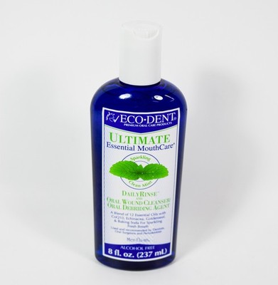 Ecodent Daily Rinse Ultimate Essential Mouth Care Sparkling Clean Mint 12/2026