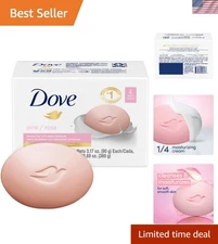 Cruelty-Free Lavender Beauty Bars - 4-Pack Moisturizing Face, Body & Hand Soap