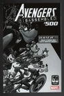 Amazing Spider-Man #61 Disney Mottura B&W 1:100 Variant Avengers 500 Homage