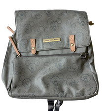 Petunia Pickle Bottom Disney Mickey Mouse Meta Diaper Bag Grey, Rare, PLS READ