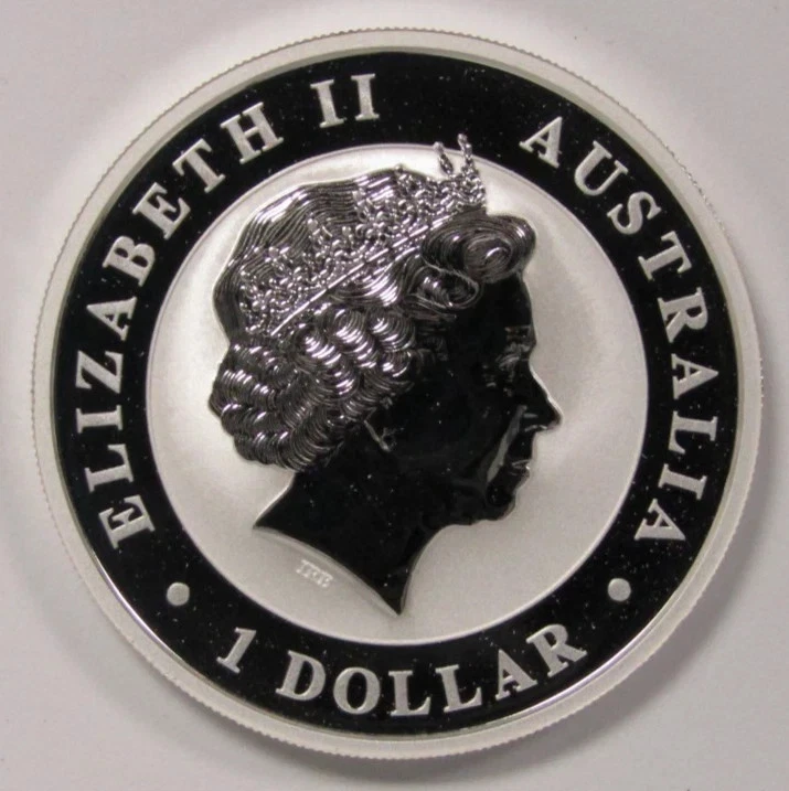 2017 P 1 oz .999 prata fina coala australiano - Imagem 2 de 2