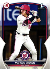 2023 Bowman Draft - Marcus Brown #BD-26 (RC)