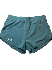 Under Armour Girls Fly by Shorts Size Xs/S Turquoise Running Shorts