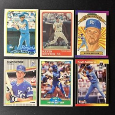 Kevin Seitzer (Lot Of 6) Trading Cards #670, #17, #292, #55, #238, Diamond Kings