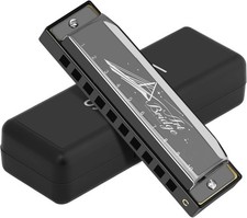 Blues harmonica 10-hole diatonic C key