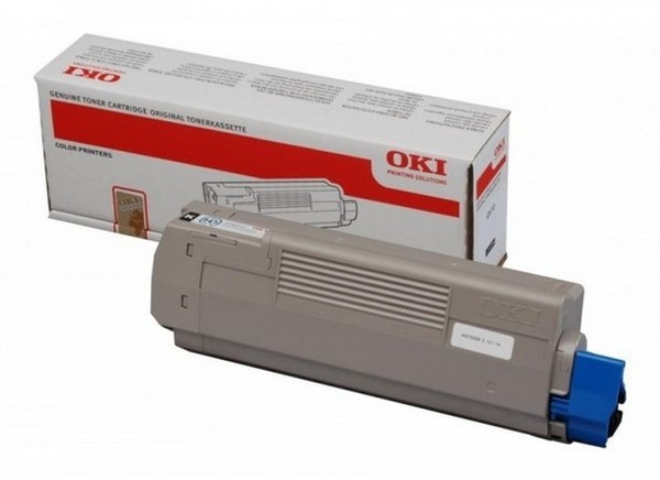 Original Oki Toner C610 Schwarz (44315308) Bis Zu 8000 Seiten-image