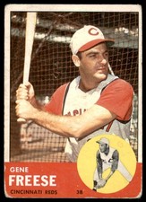 1963 Topps Gene Freese Cincinnati Reds #133 G/VG
