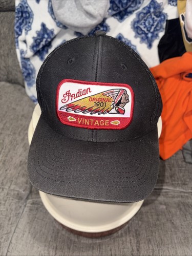Indian Motorcycle Vintage Patch, Whiskey Road Hat Co.