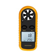 Mini Digital Wind Speed & Temperature Anemometer with Strap for all Drones