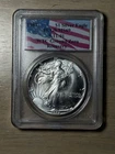 1987 American Silver Eagle WTC Ground Zero Recovery PCGS MS 69