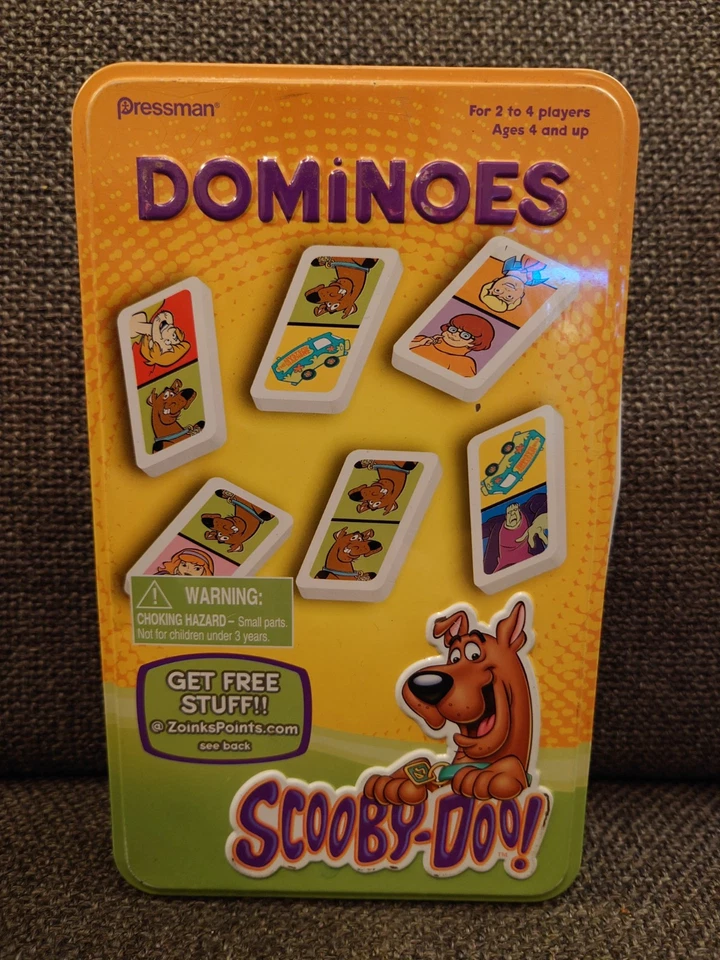 Scooby Doo Dominoes By Pressman In A Tin - Image 2 of 4