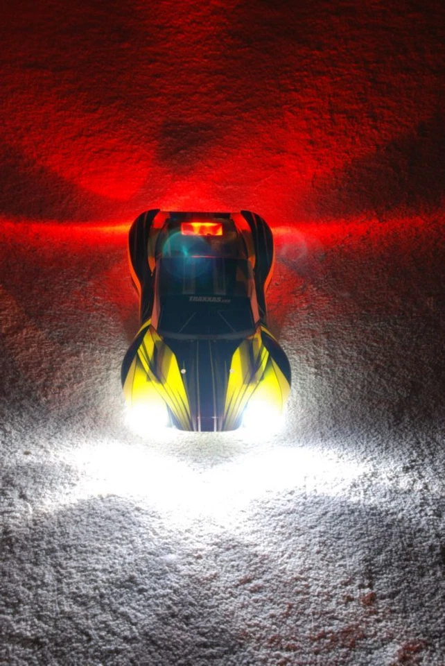 RC LED Light Kit, 4 White 4 Red 5mm for HPI Arrma Felony XS Flux 9v - Image 3 of 4