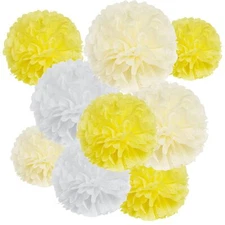 Tissue Paper Pom Poms Party Decorations Hmxpls Tissue Balls Colorful Flowers ...